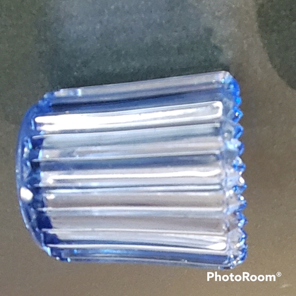 Blue glass votive set - Picture 8 of 12